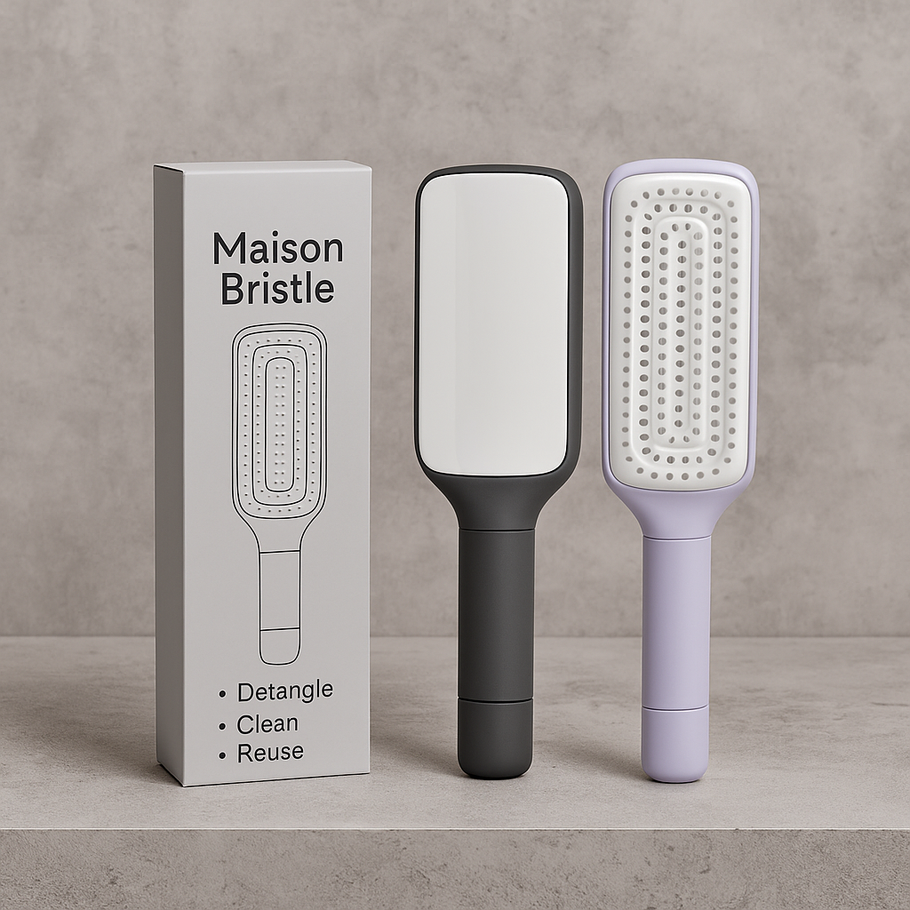 Self-Cleaning Brush