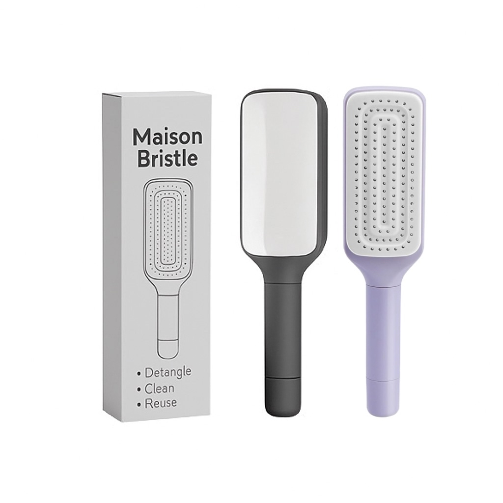 Self-Cleaning Brush